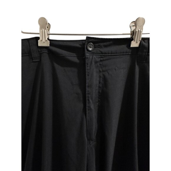 👗 2/$30 👗 Champion Black Dress Pants 32W X 30L With Back Pockets & Belt Loops - Picture 2 of 6